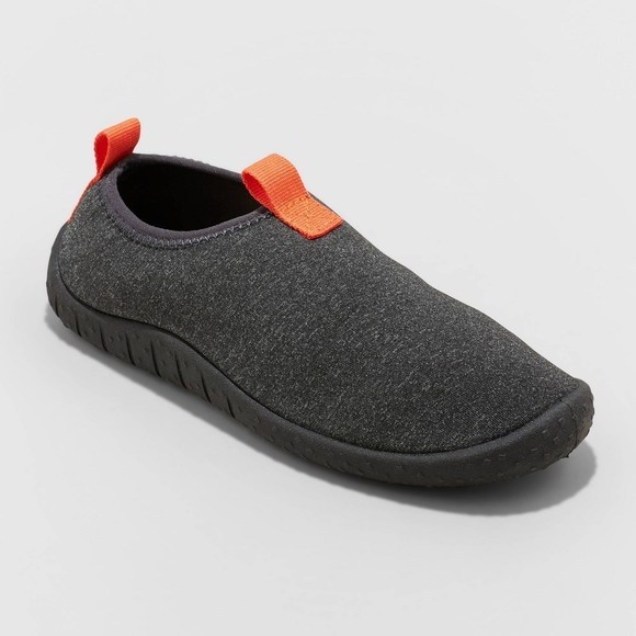 Cat & Jack Grover Slip-On Water Shoes Charcoal Gray 6 - Picture 2 of 6